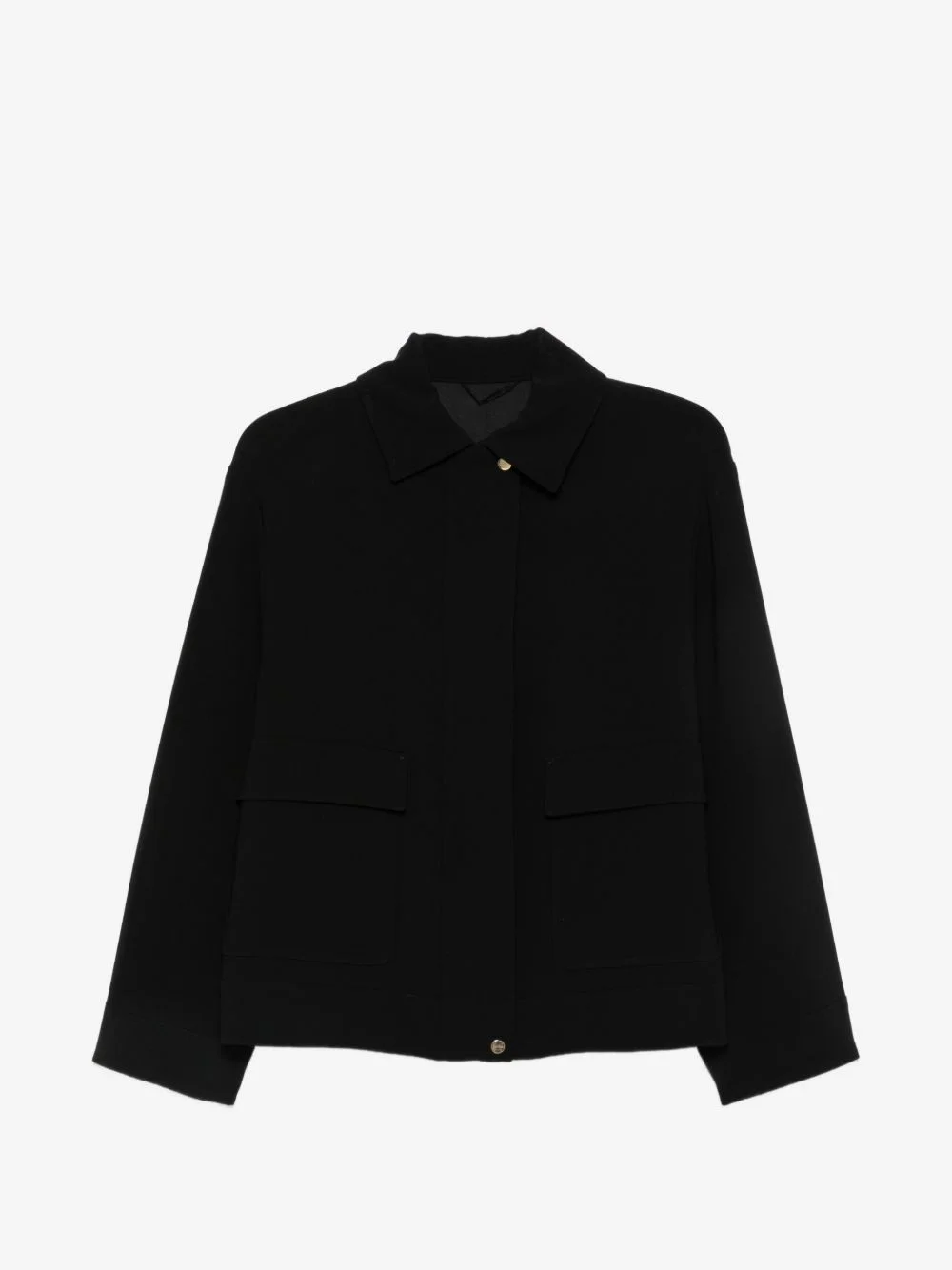 flap-pocket zip-up jacket - 1