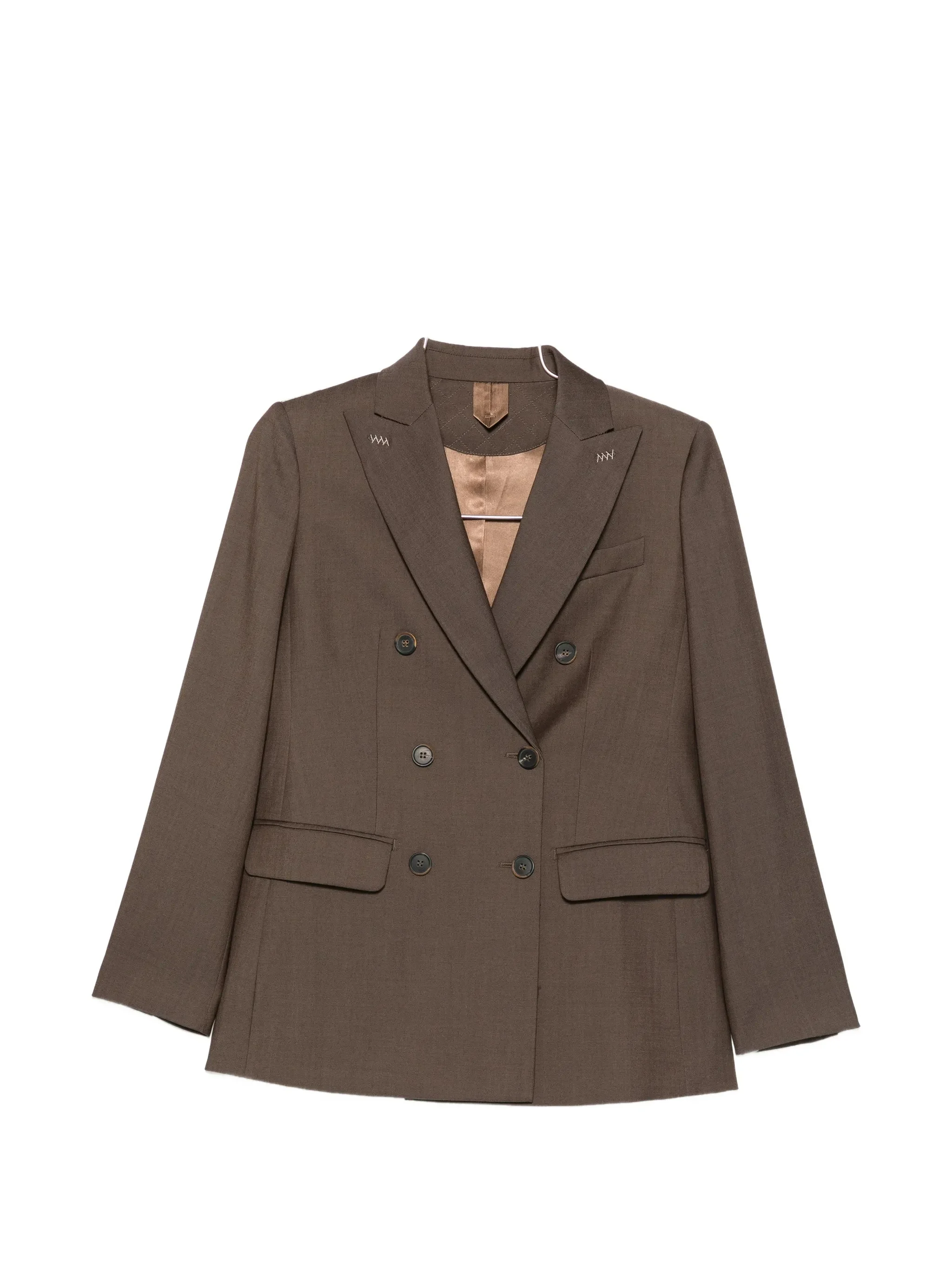 Max Mara Double-breasted Peak-lapel Blazer - 1