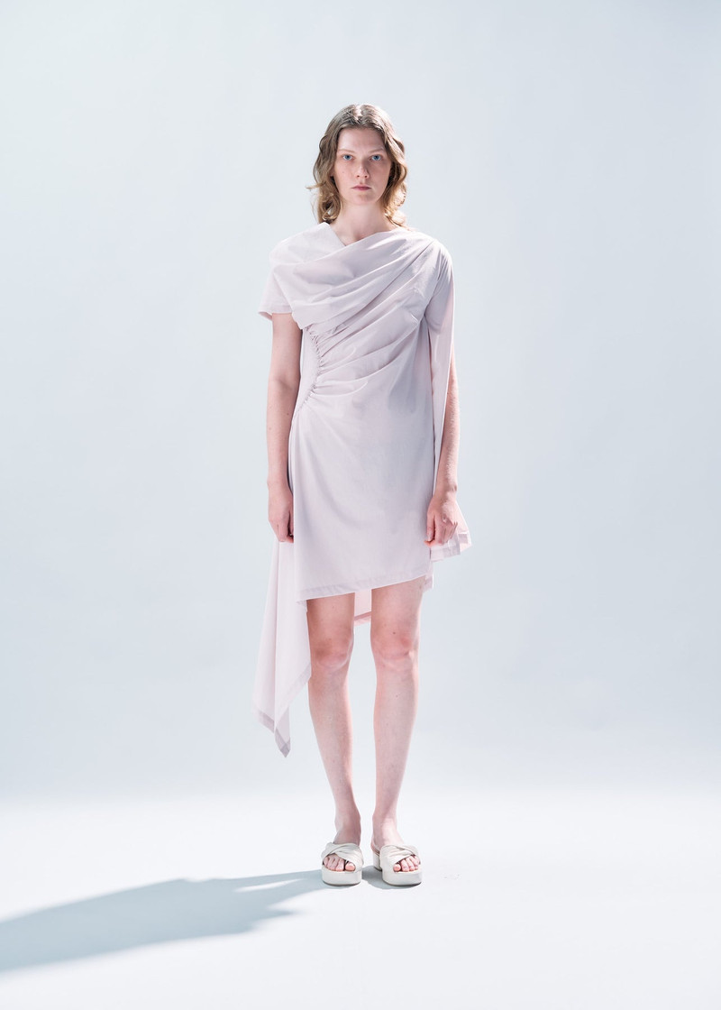 ISSEY MIYAKE EYE OF THE BEAN DRESS outlook