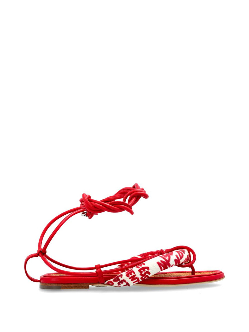 Rebel Hibiscus sandals 1