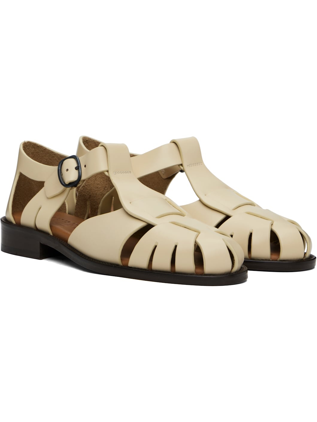 Beige Pesca Sandals - 4