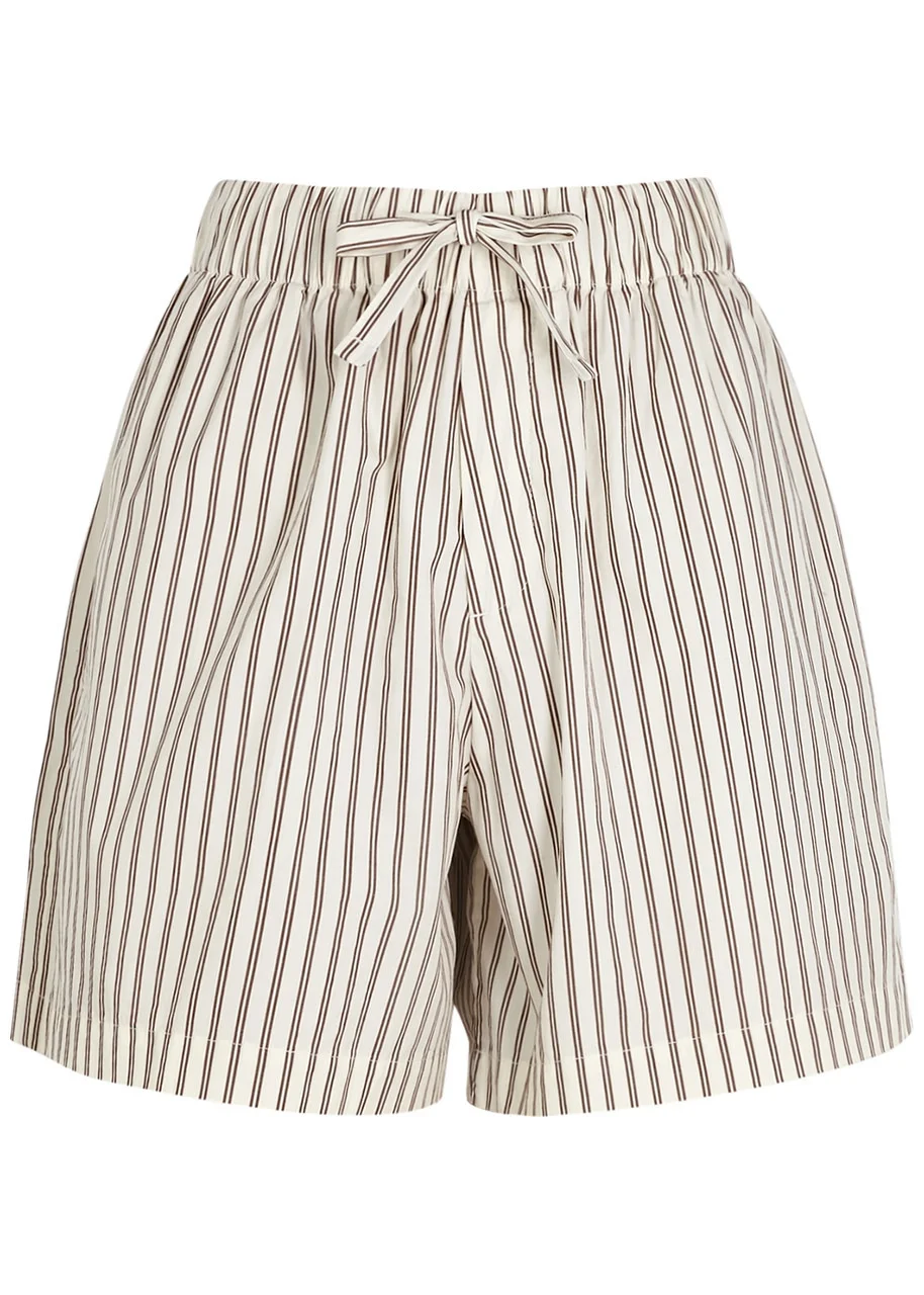 Tekla Unisex Poplin Pyjama Shorts - 1