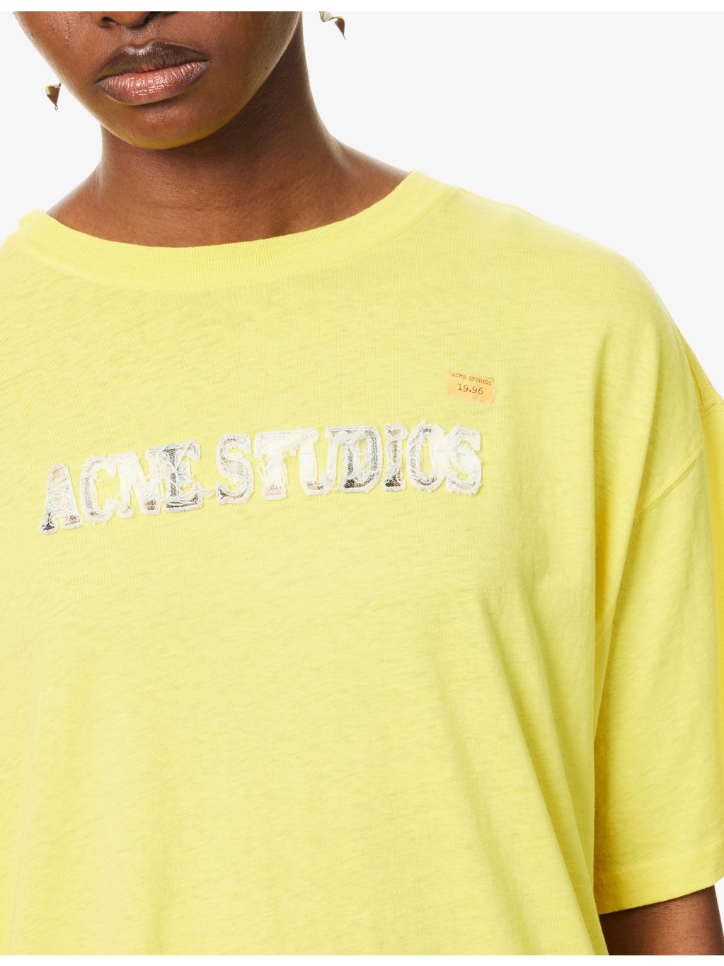 Frayed-Logo Short-Sleeve Cotton-Jersey T-Shirt - 5