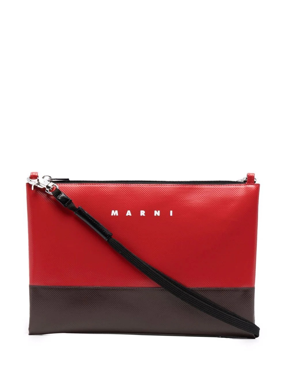 two-tone clutch bag - 1