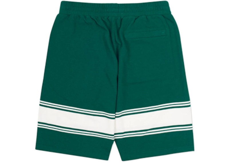 PALACE Palace Marina Stripe Pique Shorts White/Green outlook