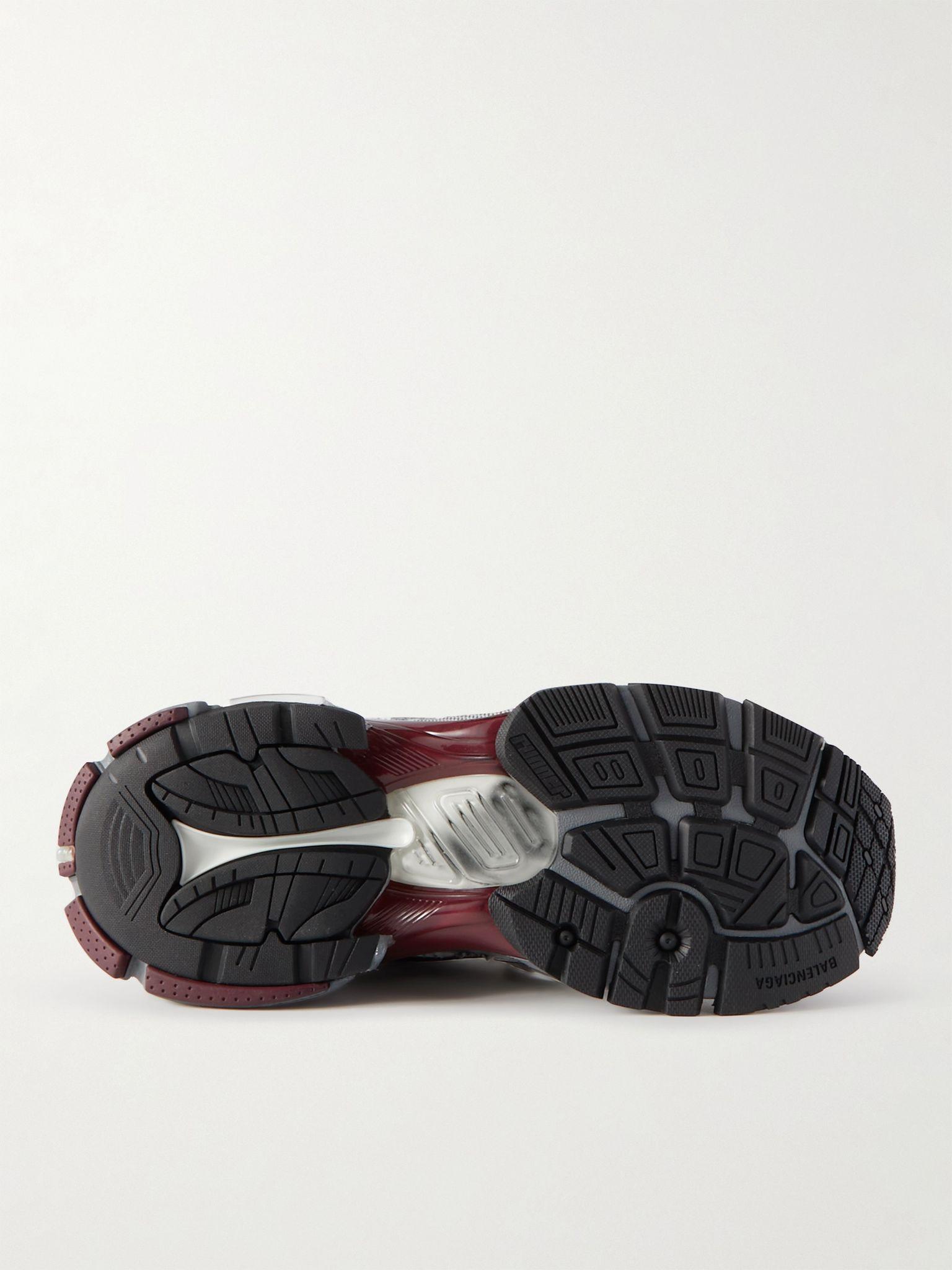 Runner Nylon, Mesh and Rubber Sneakers Gray - 7