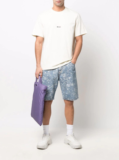 MSGM logo print short-sleeve T-shirt outlook