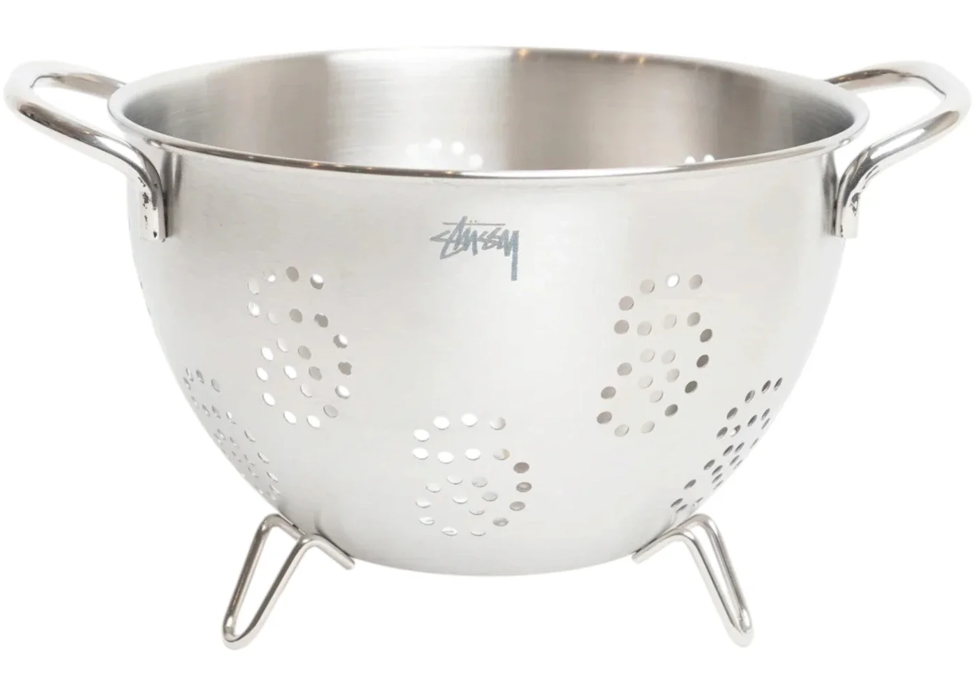 Stussy Swirly S Strainer Silver - 1