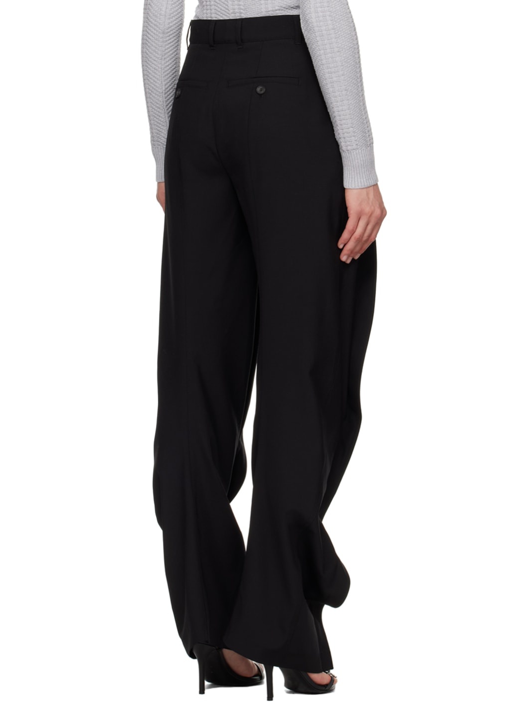 Black Banana Trousers - 3