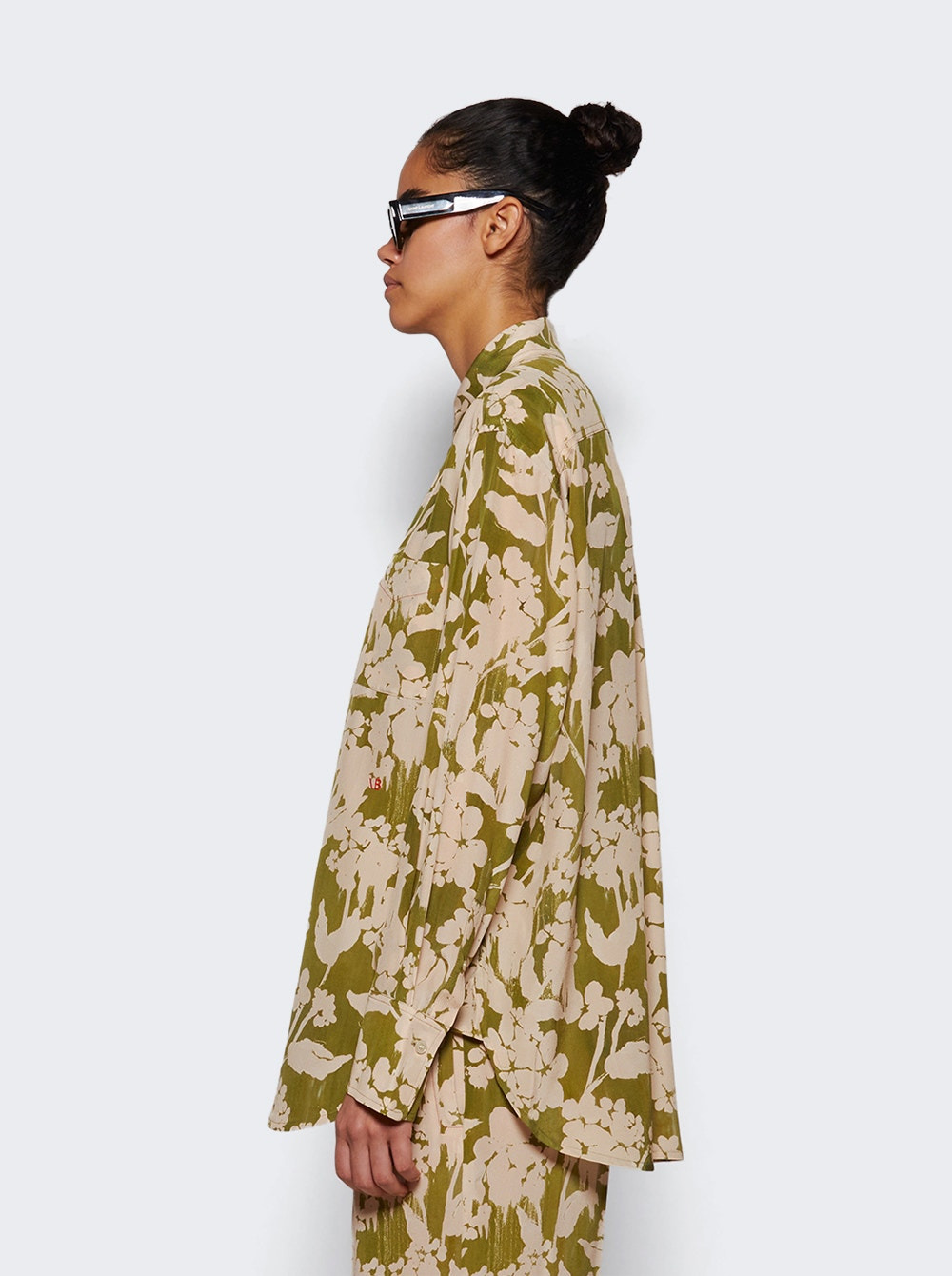 Pyjama Shirt Parkeet And Blush - 3