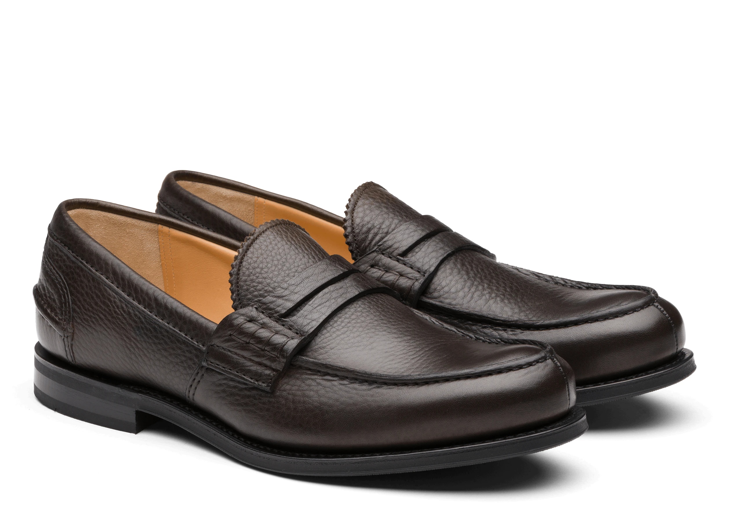 Pembrey r 2
Soft Grain Calf Leather Loafer Ebony - 2