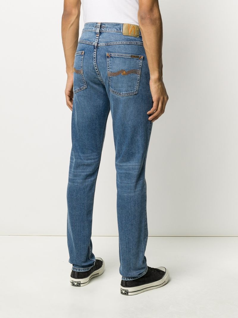 straight-leg jeans - 7