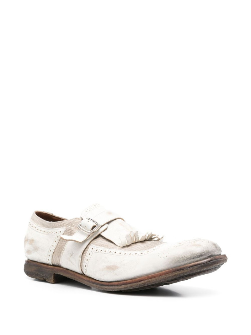 Church's distressed-finish monk shoes outlook
