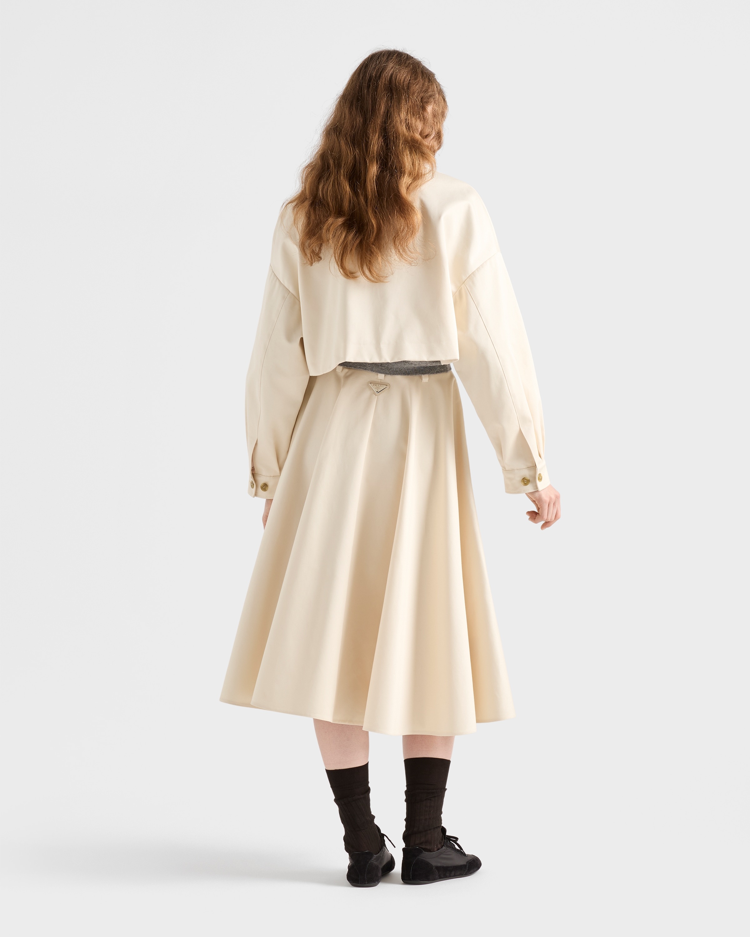 Chino midi-skirt - 5