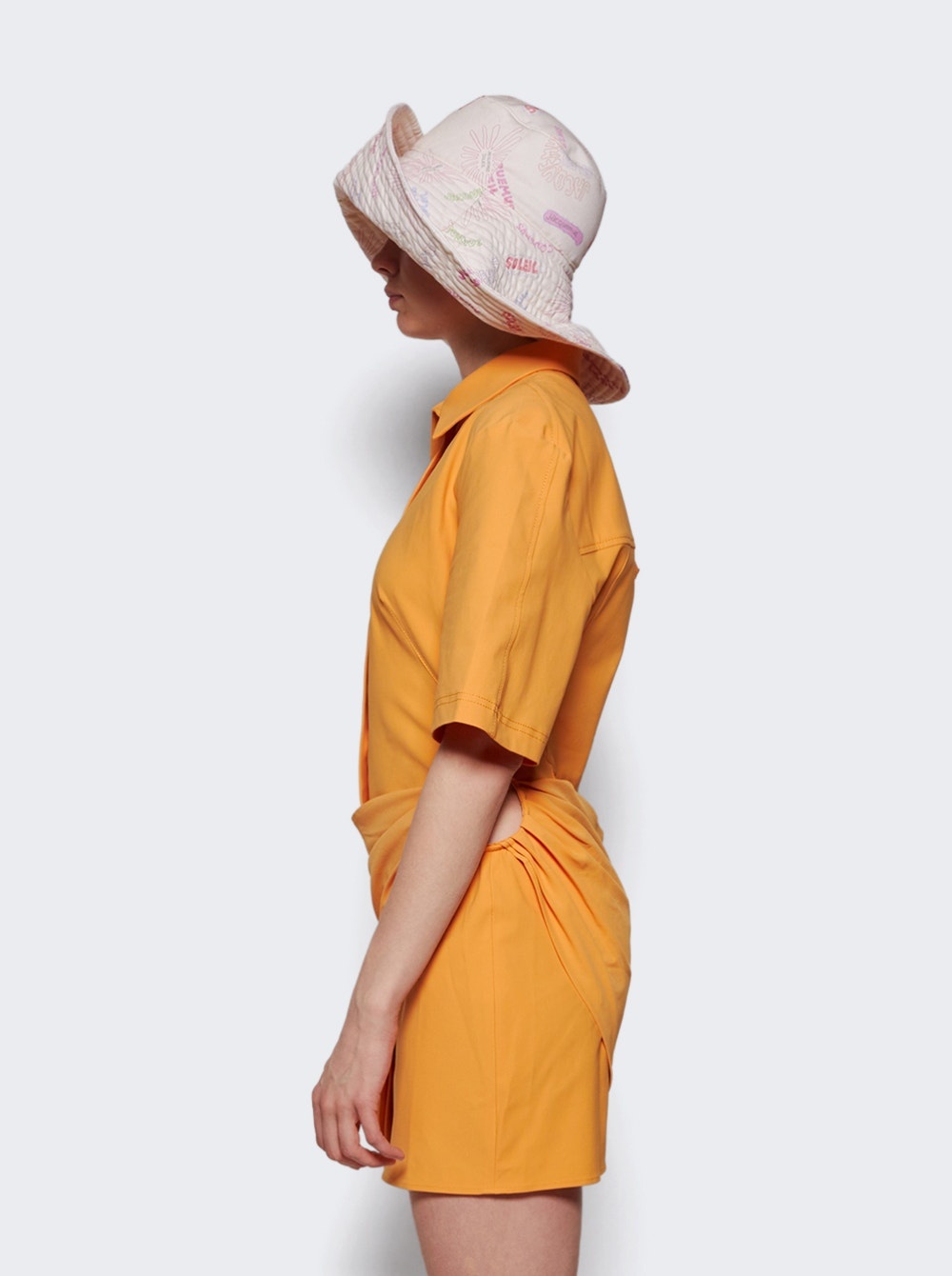 La Robe Camisa Orange - 4