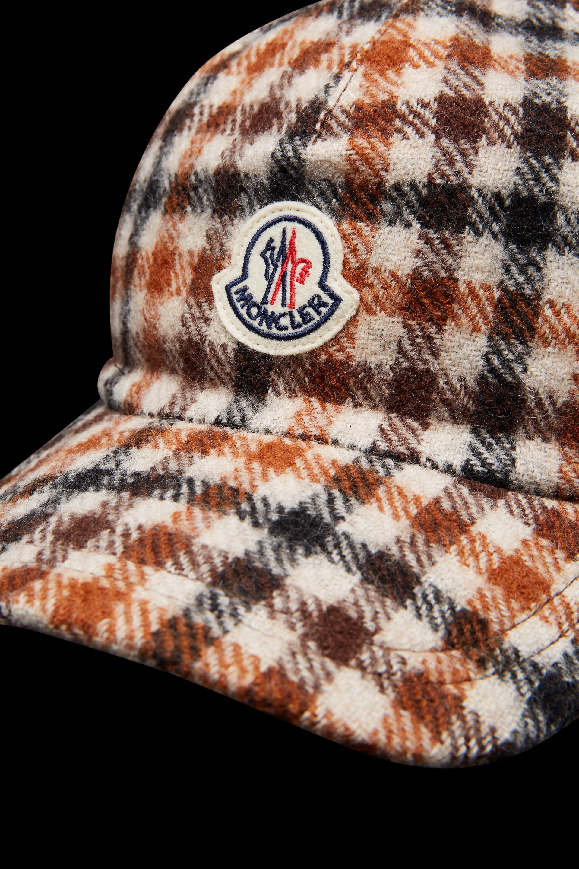 Houndstooth Wool Hat - 4