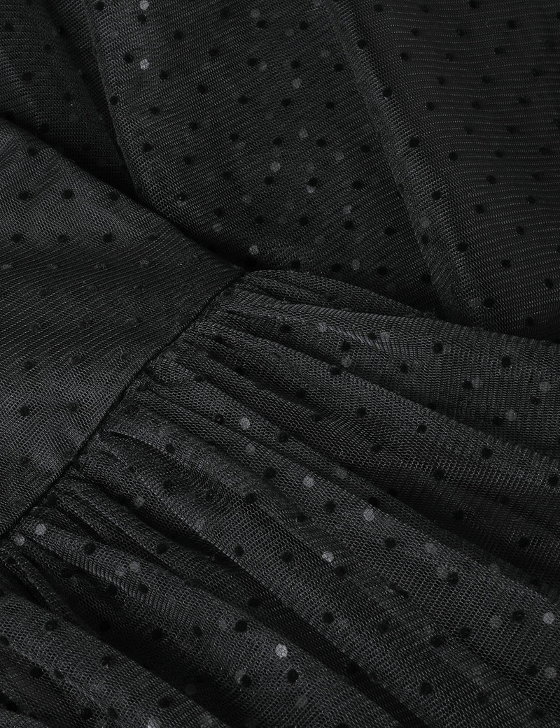 TULLE DOT MIDI SKIRT 6