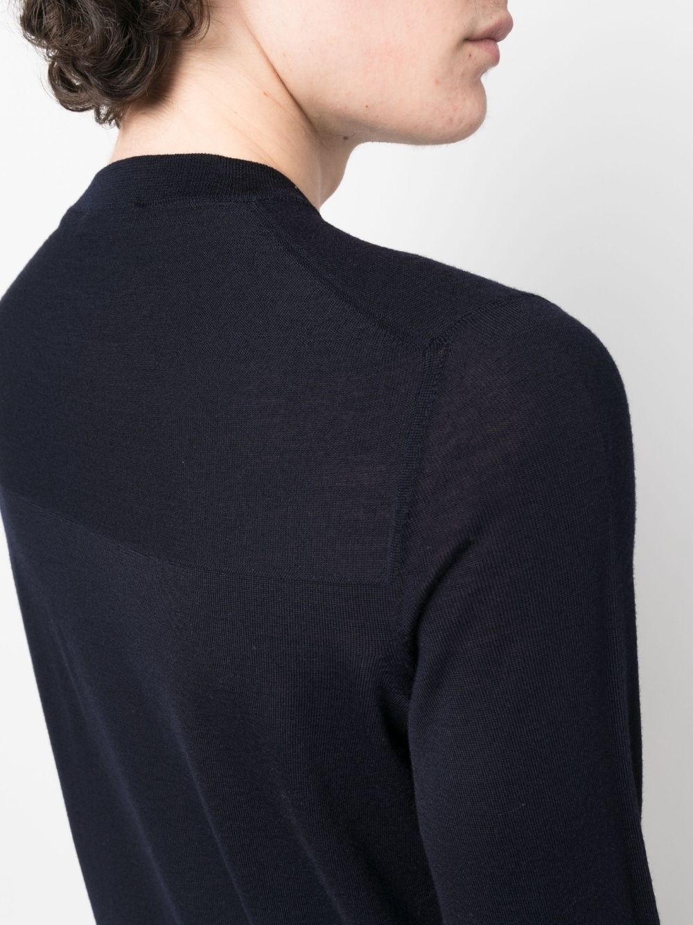 crew neck virgin wool jumper - 5