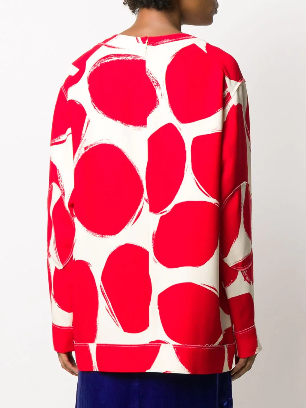 polka dot pattern top - 4