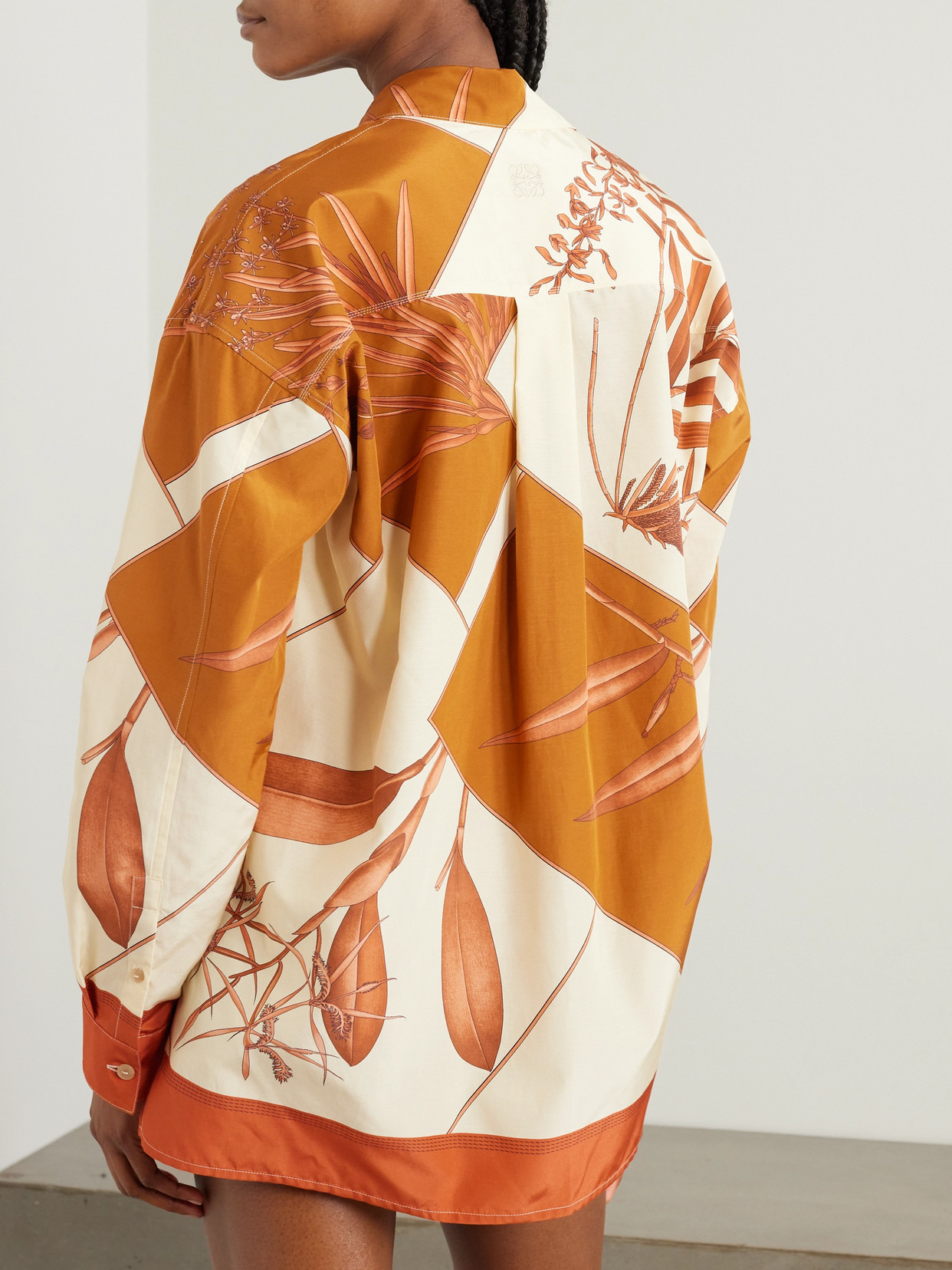 + Paula's Ibiza Printed Cotton And Silk-blend Shirt - 3