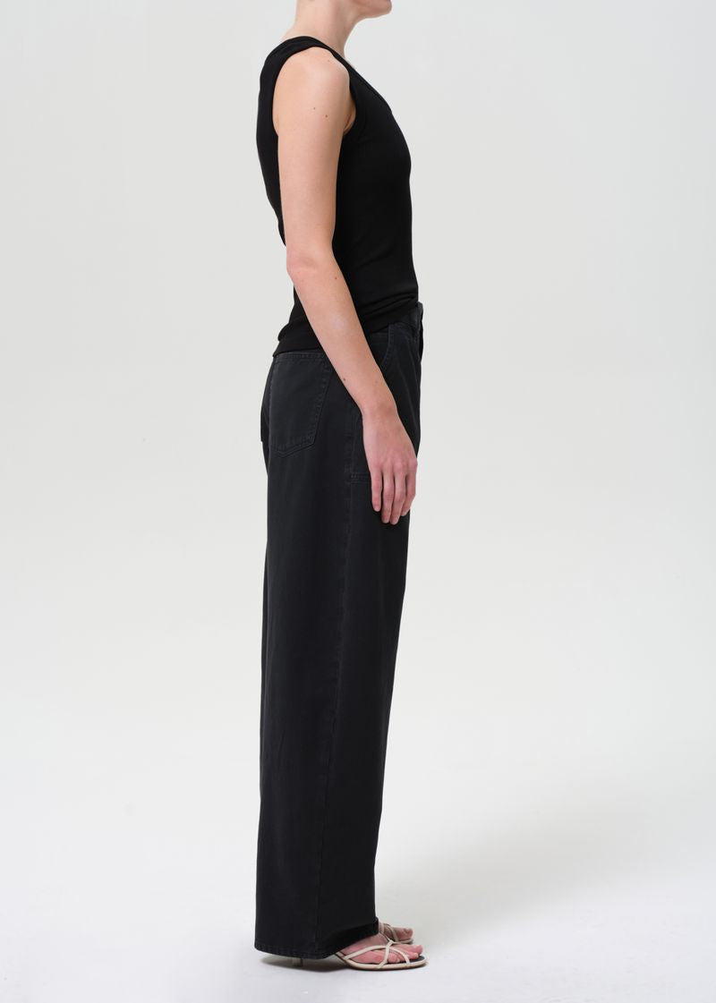 SEFTON PANT IN WASHED BLACK - 4