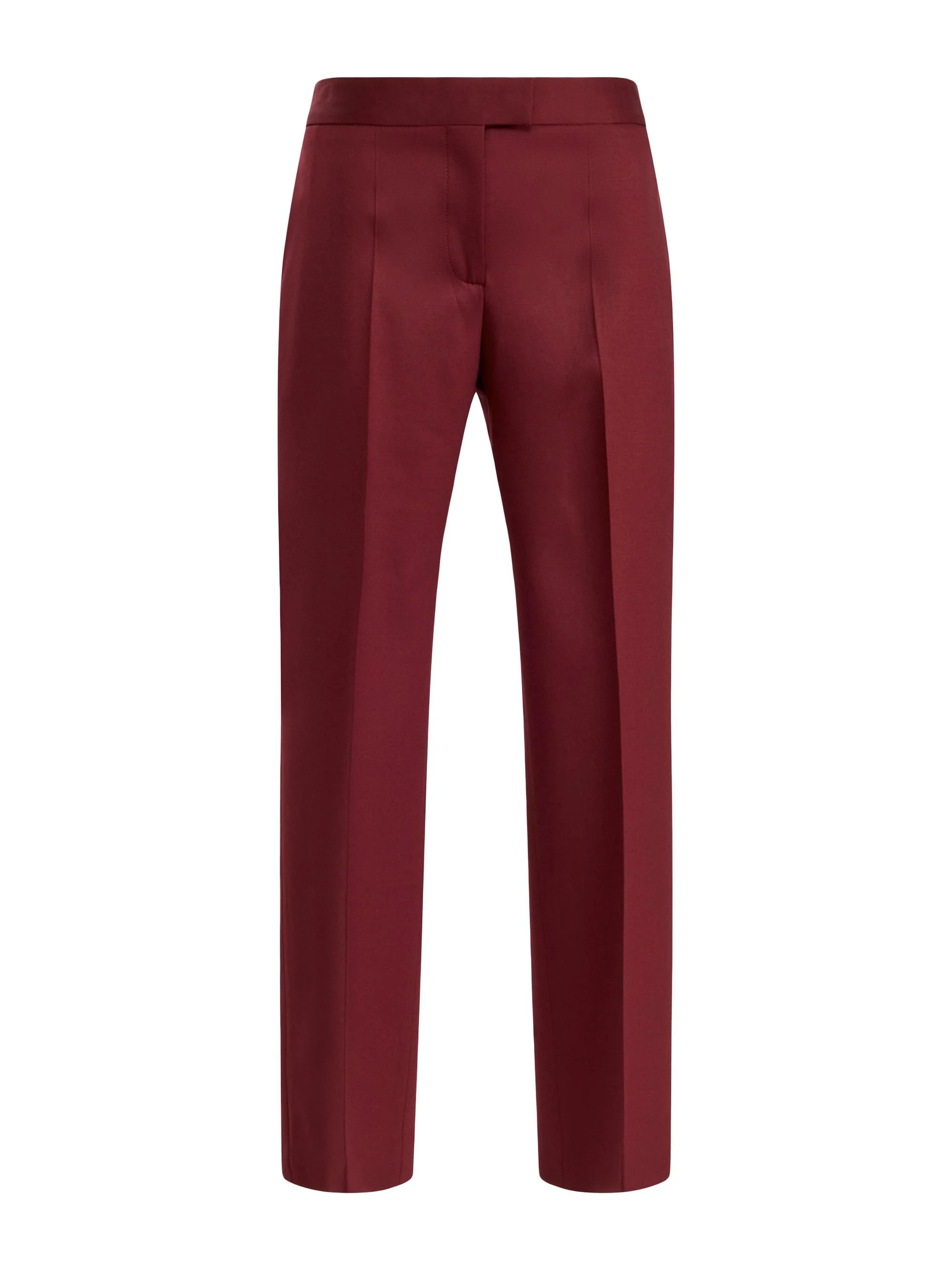 Women's Todd Stretch Wool Trousers - Maroon - 1