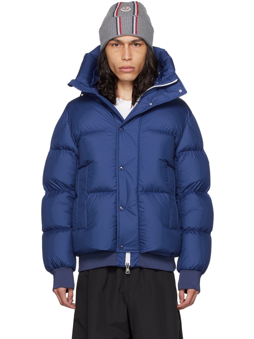 Blue Risler Down Jacket - 1