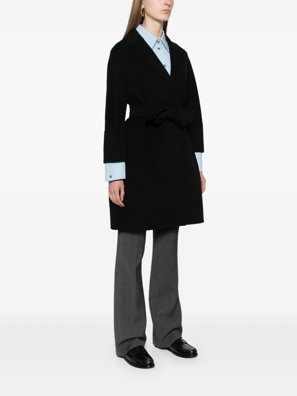 Arona belted wool coat - 3