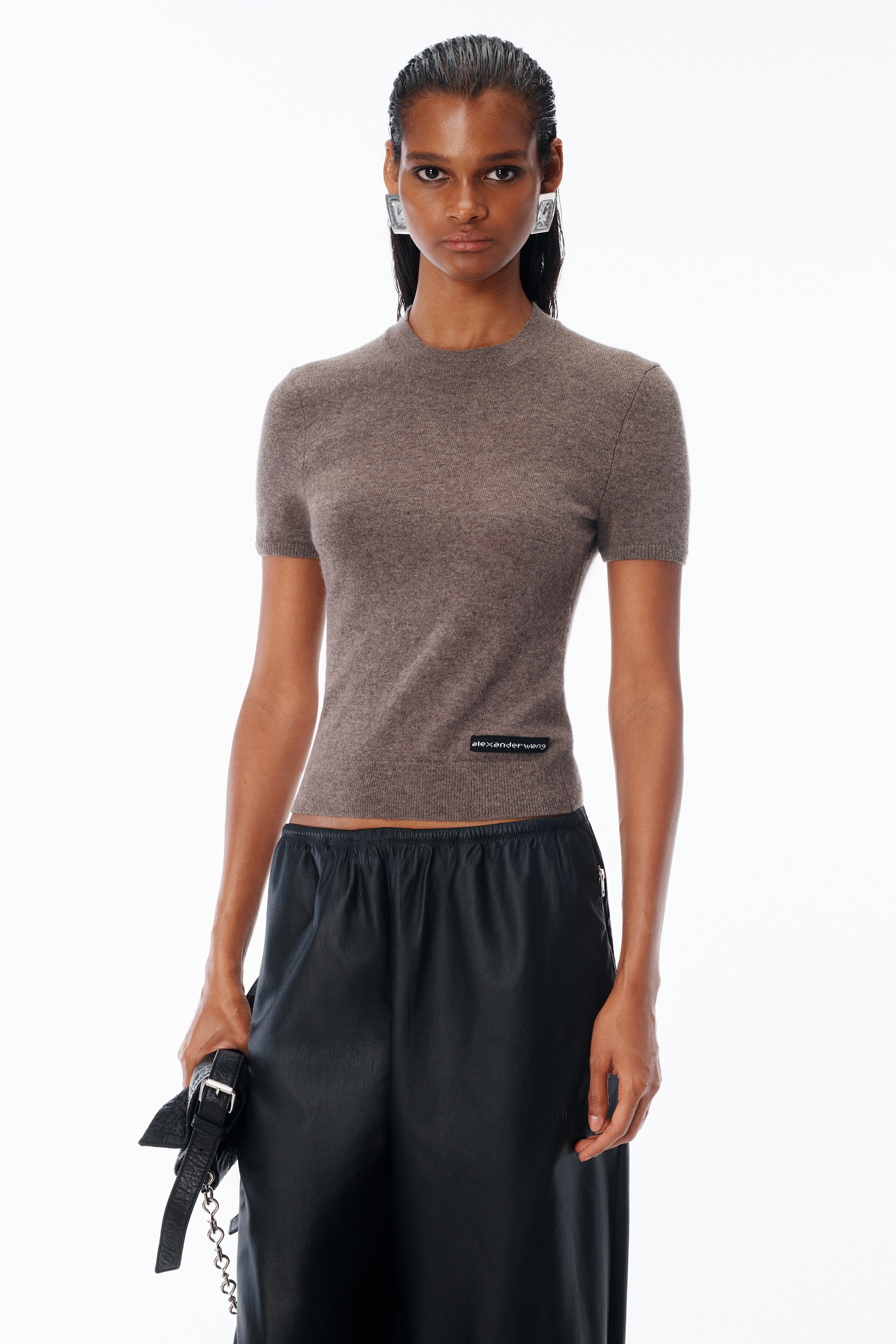 Short-Sleeve Wool Tee - 3