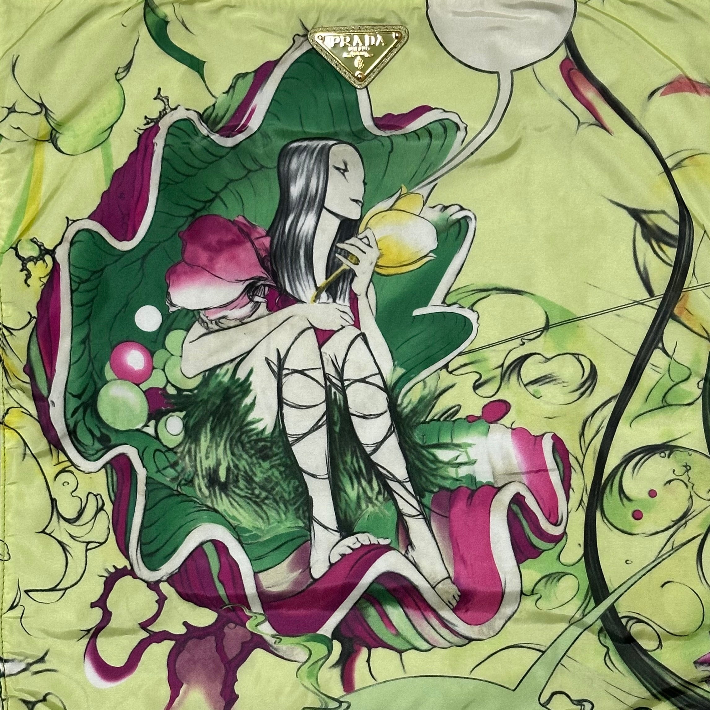 PRADA × JAMES JEAN Spring Summer 2008 "Fairy" Reversible Tote Bag - 6