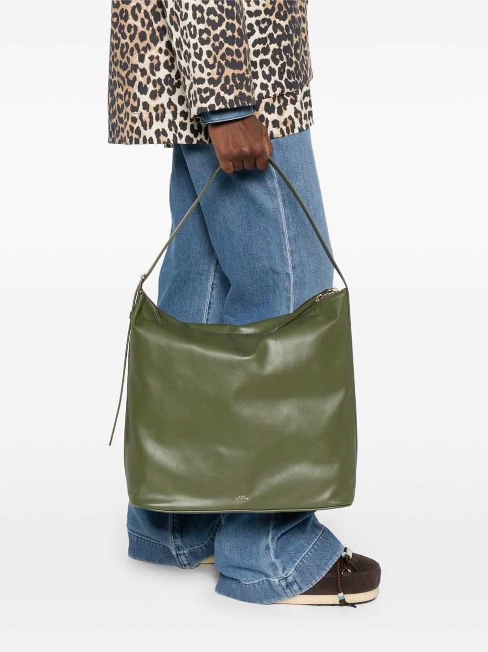 leather shoulder bag - 2
