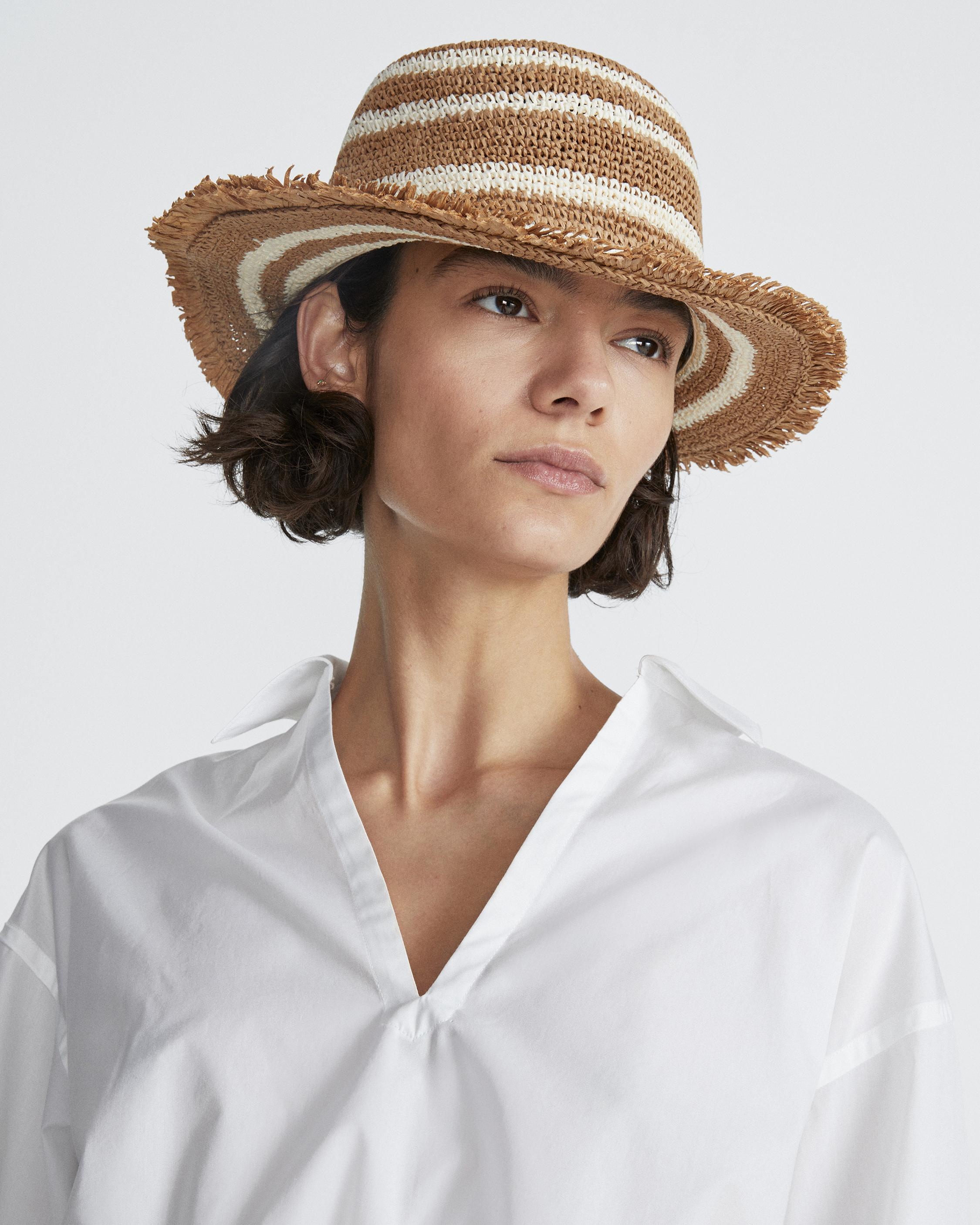 Frills Rollable Bucket Hat
Straw Hat - 2