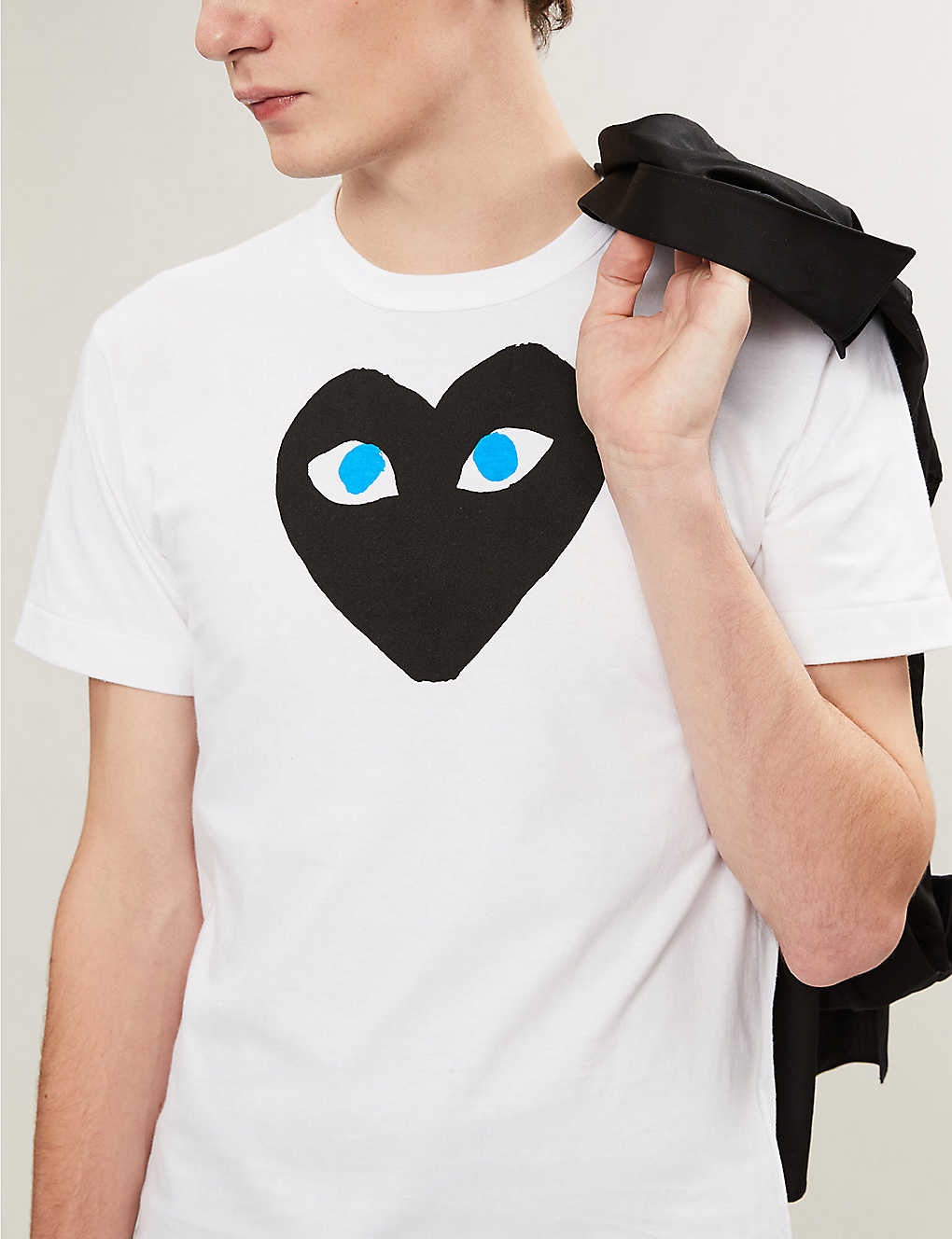 Heart-logo cotton-jersey T-shirt - 4