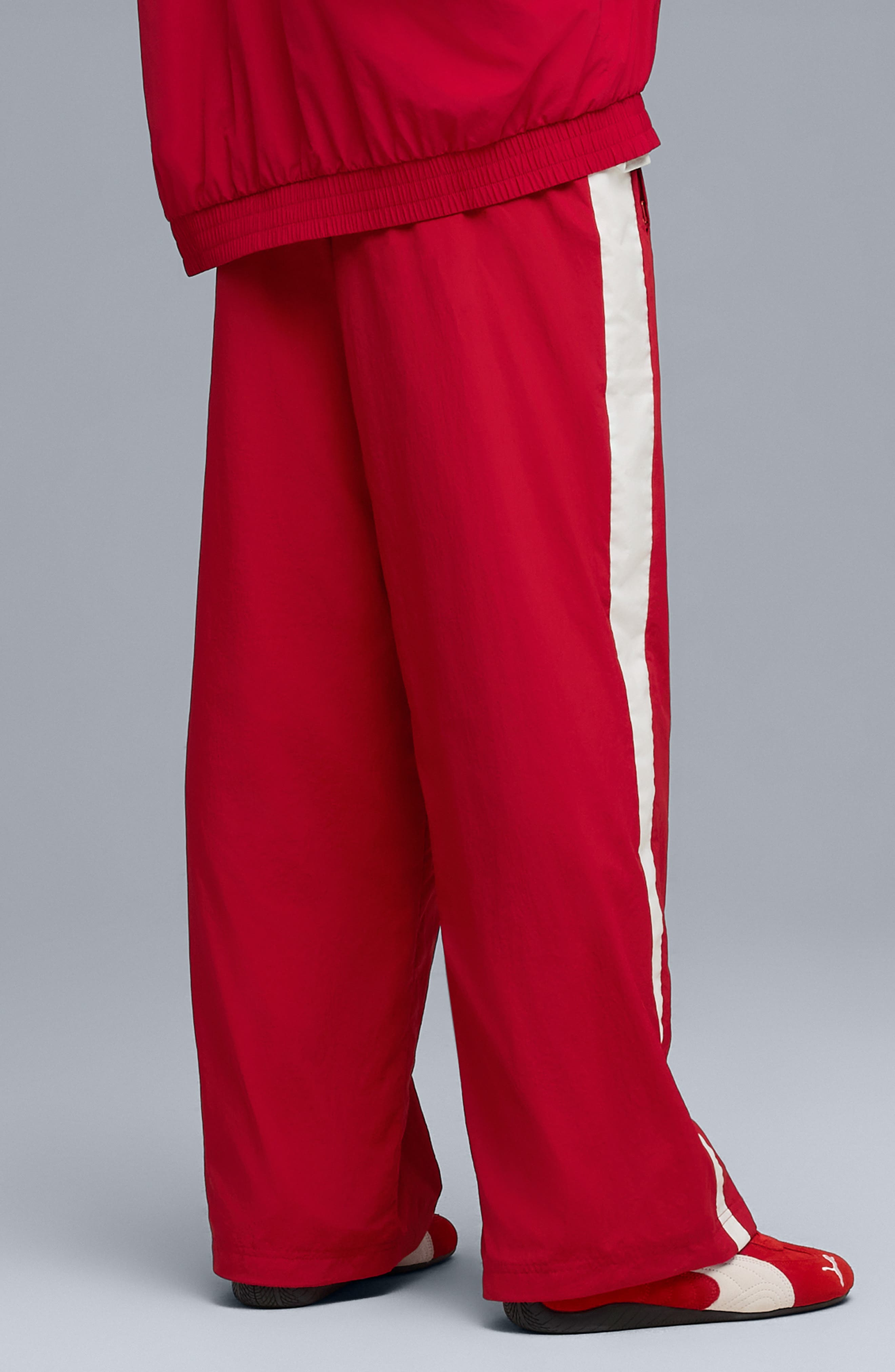 PUMA x Scuderia Ferrari T7 Track Pants in Dark Cherry at Nordstrom - 3