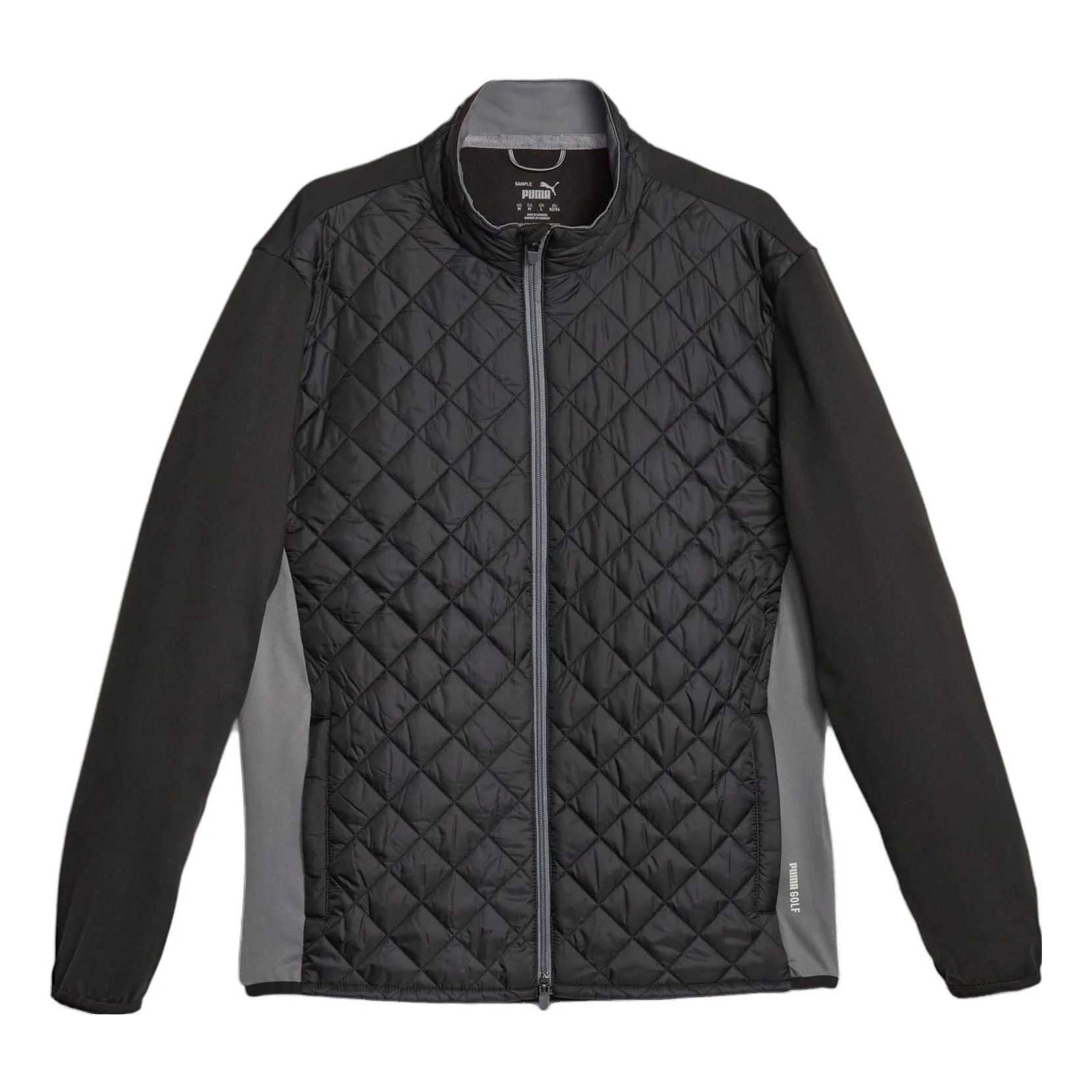 Puma Men's Golf Frost Quilted Jacket 'Black' 621522-01 - 1