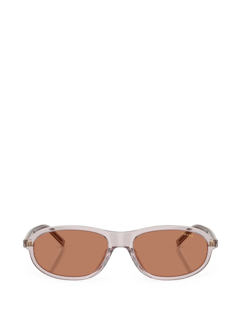 oval-frame sunglasses - 1