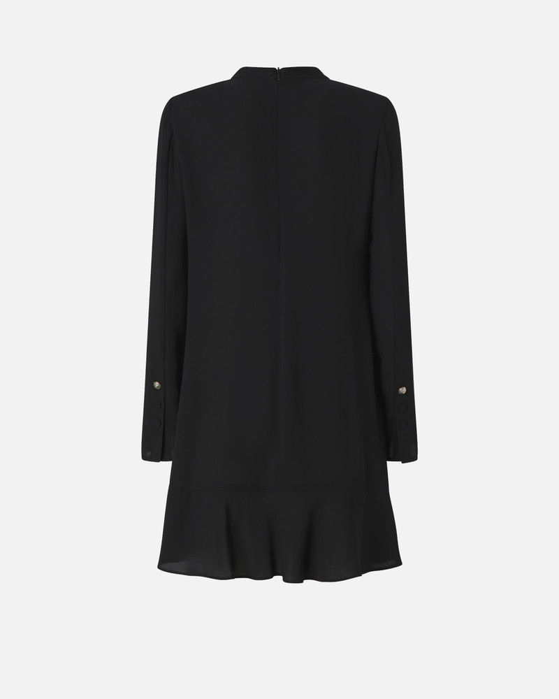 PINKO SOFT SHORT TECHNICAL CREPE DRESS outlook