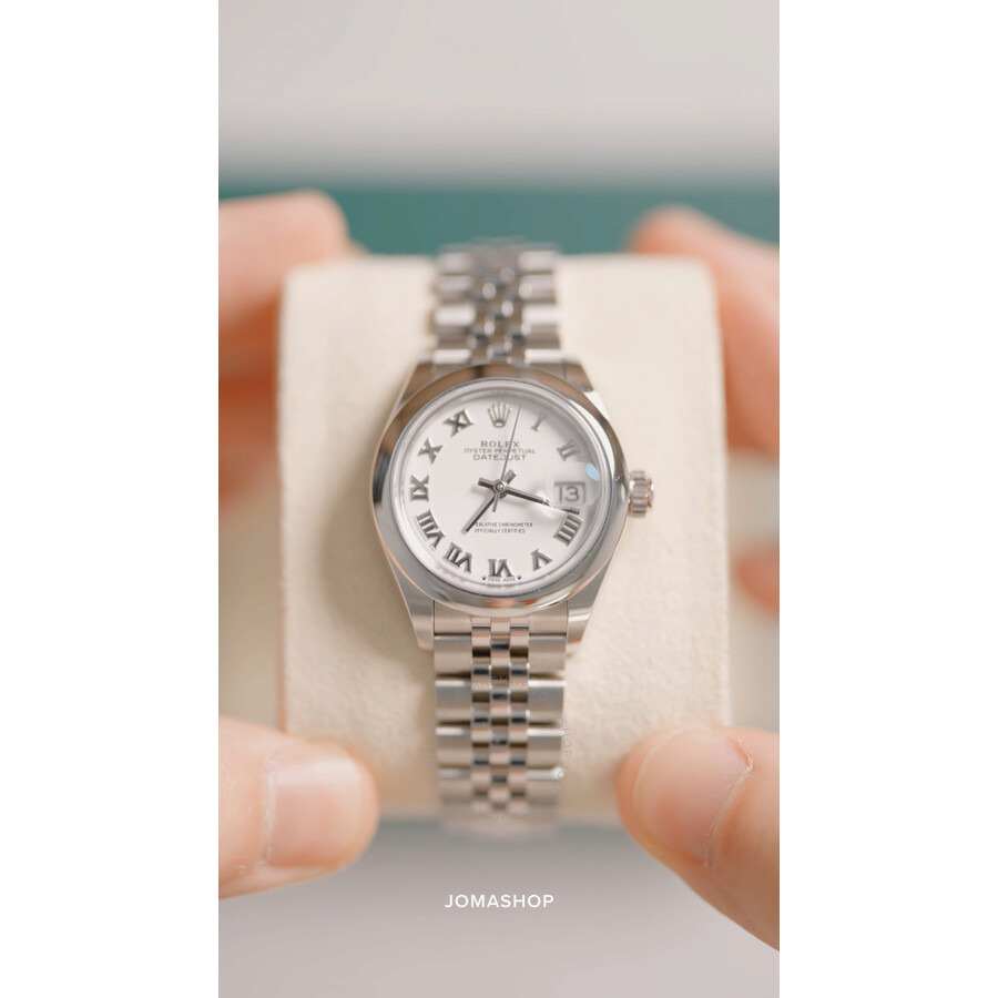 Rolex Lady Datejust Automatic White Dial Ladies Jubilee Watch 279160WRJ - 5