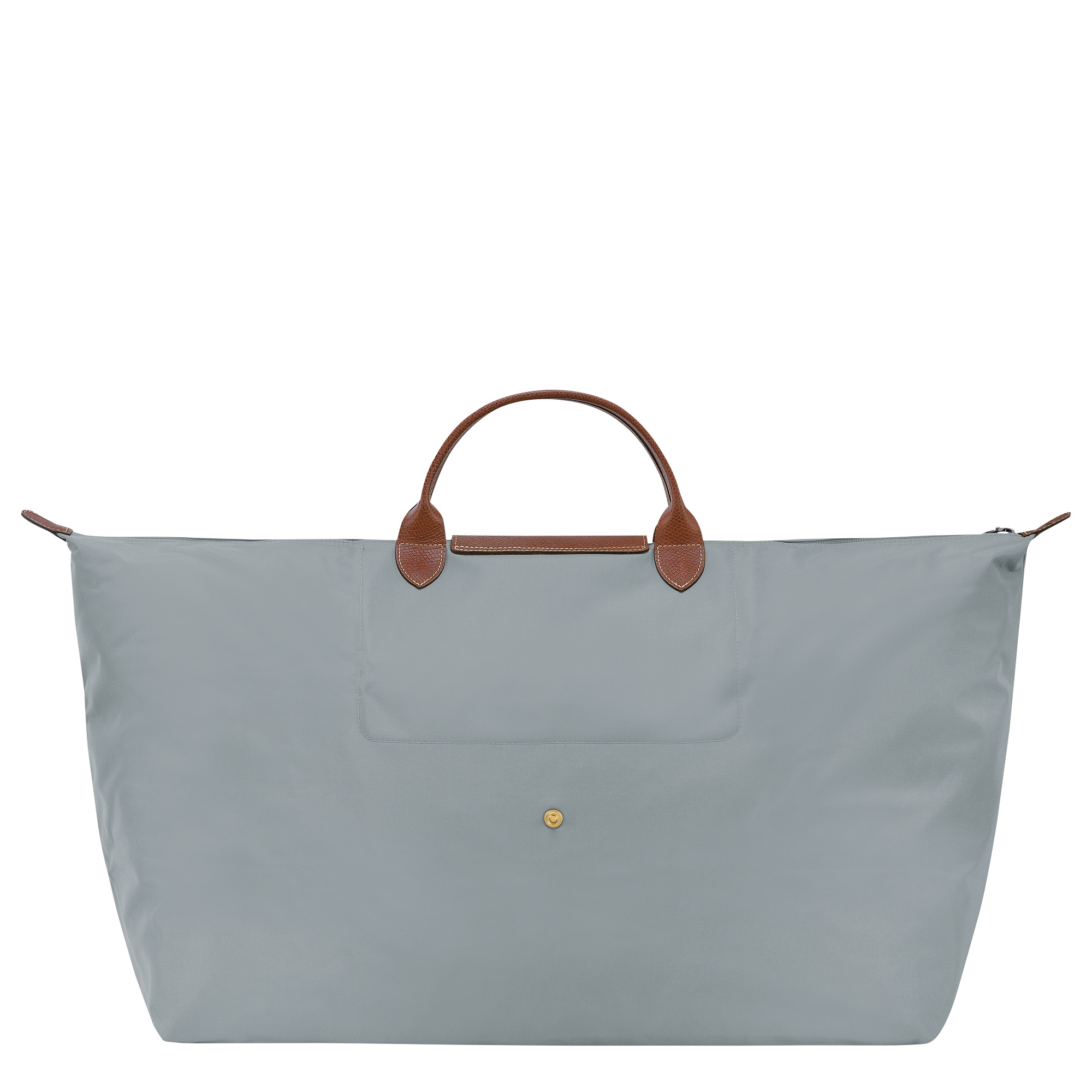 Le Pliage Original M Travel bag Steel - Recycled canvas - 3