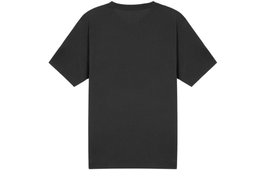 New Balance Classic Core Graphic Tee 'Black Yellow' MT03917-BM - 2