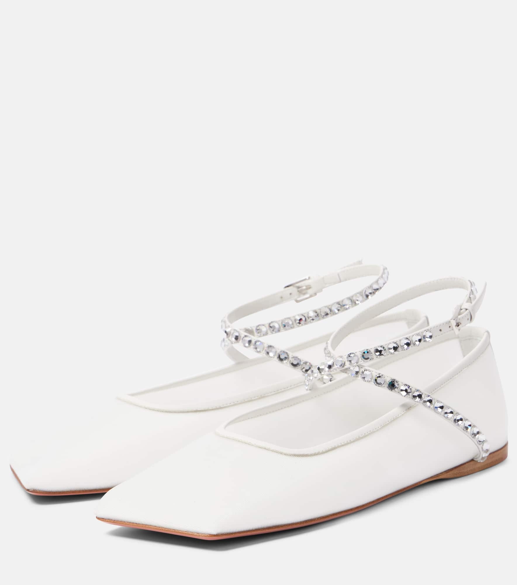 Ane embellished mesh ballet flats - 5