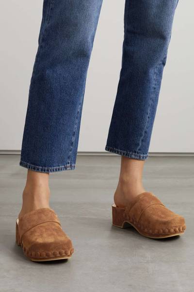 Chloé Joy suede clogs outlook