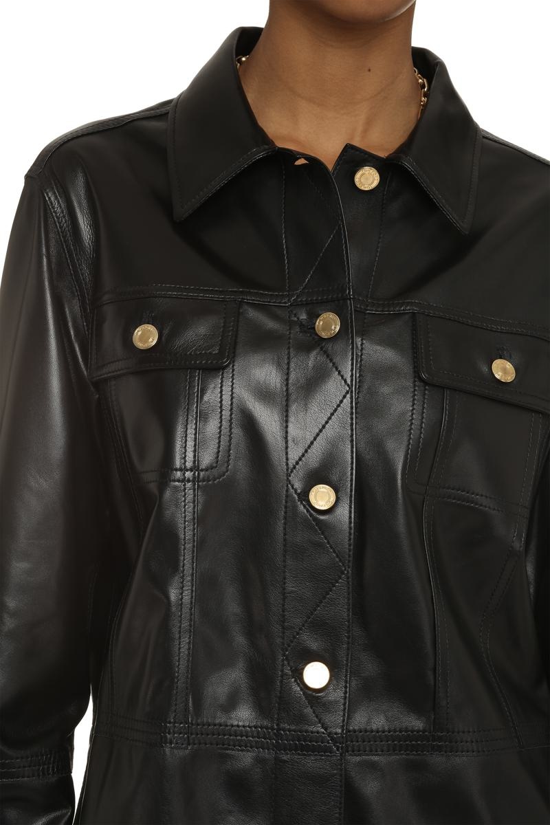 TOM FORD LEATHER OVERSHIRT - 5