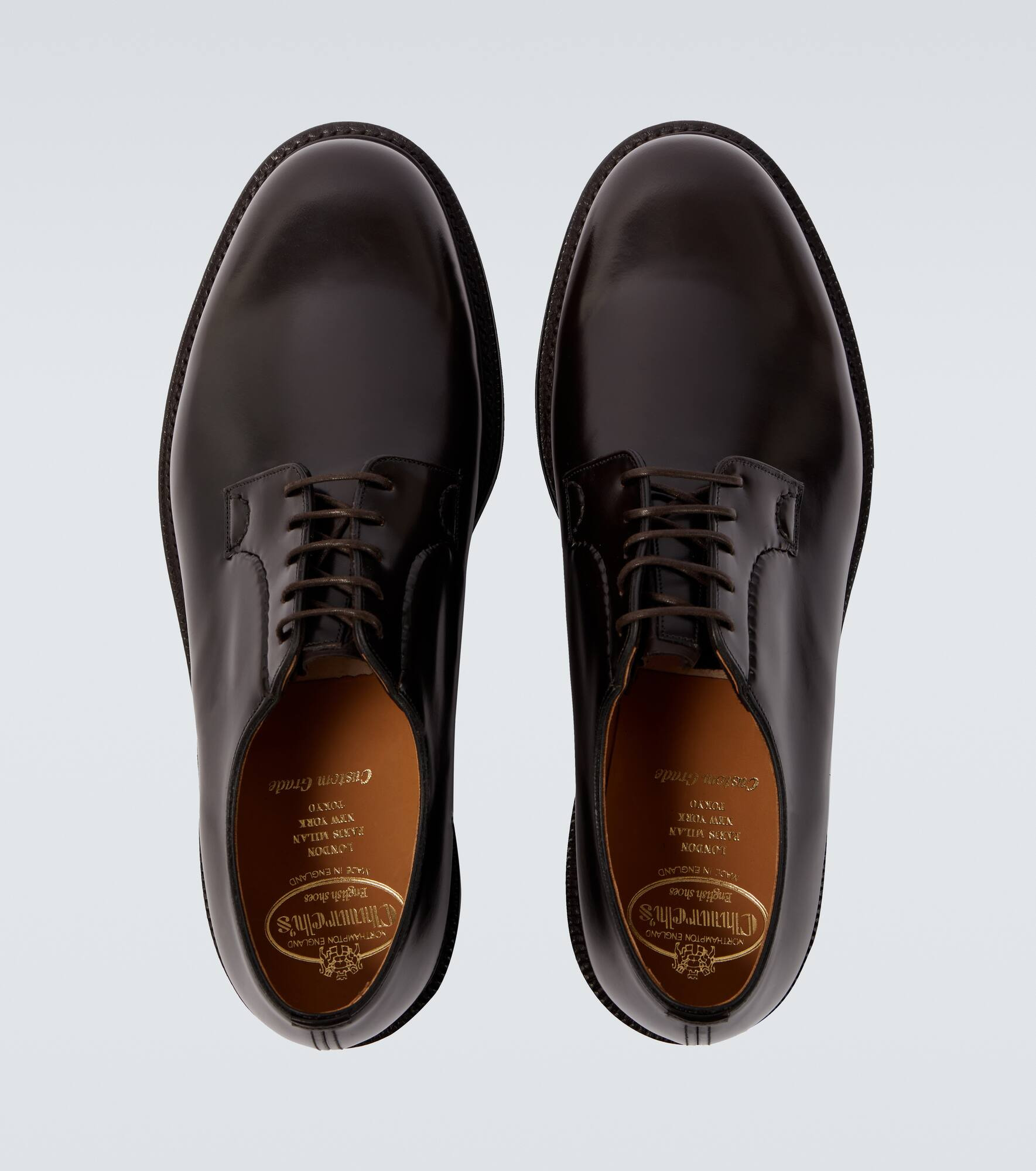 Shannon leather Derby shoes - 4