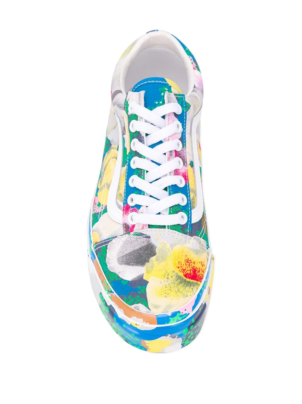 x Vans stylised floral-print Old Skool sneakers - 4