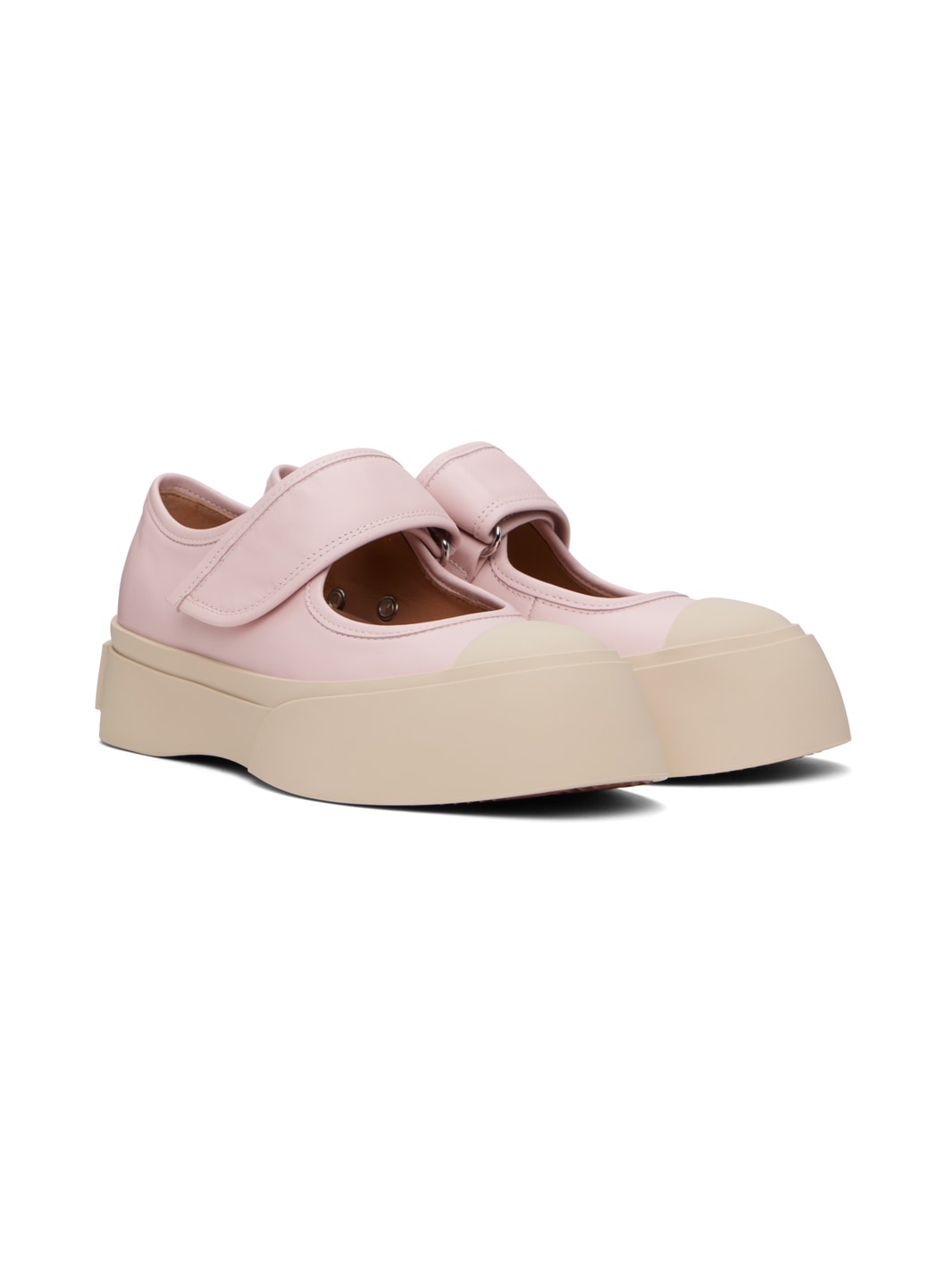 Pink Pablo Mary Jane Ballerina Flats - 4