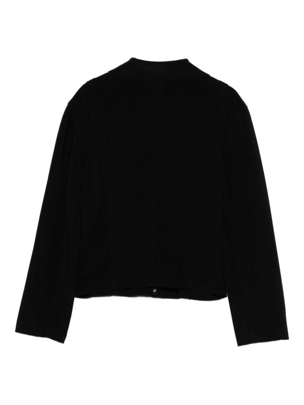 peter pan-collar long-sleeve jacket - 2