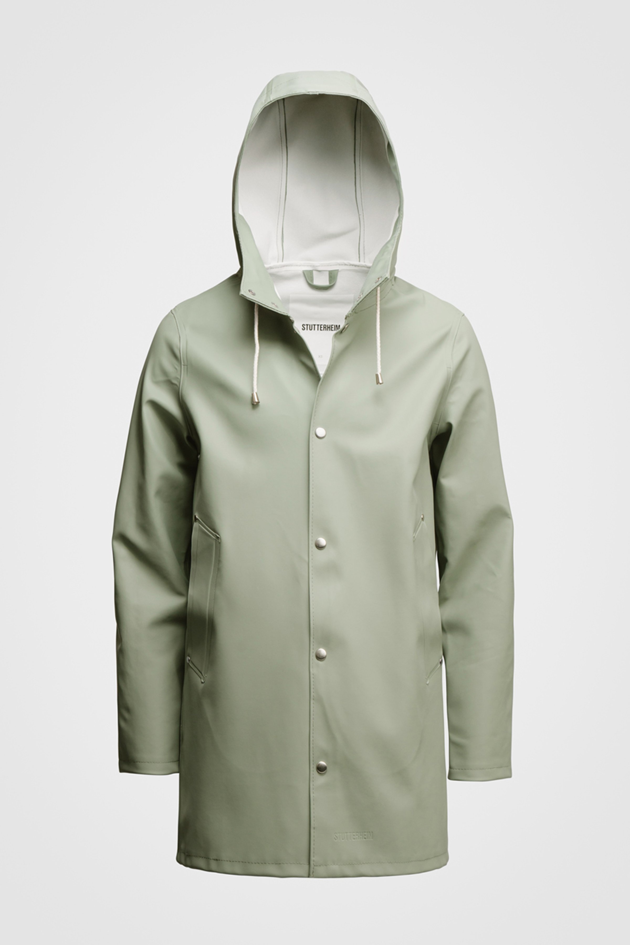 Stockholm Raincoat Sage - 1