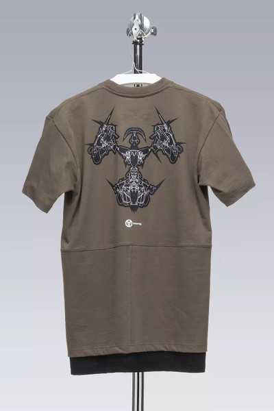 ACRONYM S28-PR-B 100% Organic Cotton Short Sleeve T-shirt RAF Green/Black outlook