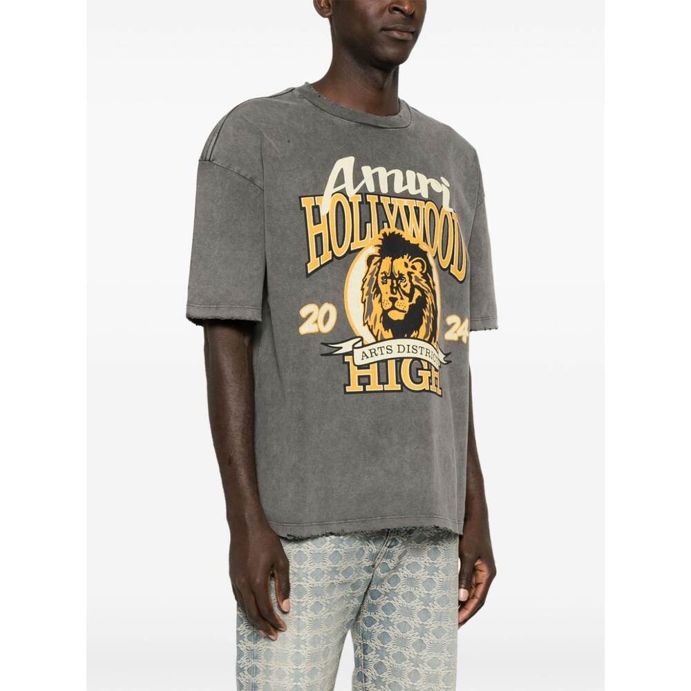AMIRI AMIRI HIGH LION SKATER TEE | REVERSIBLE